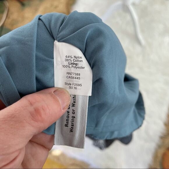 Madewell Lace Flutter Sleeves A-Line Midi Dress - Picture 10 of 10